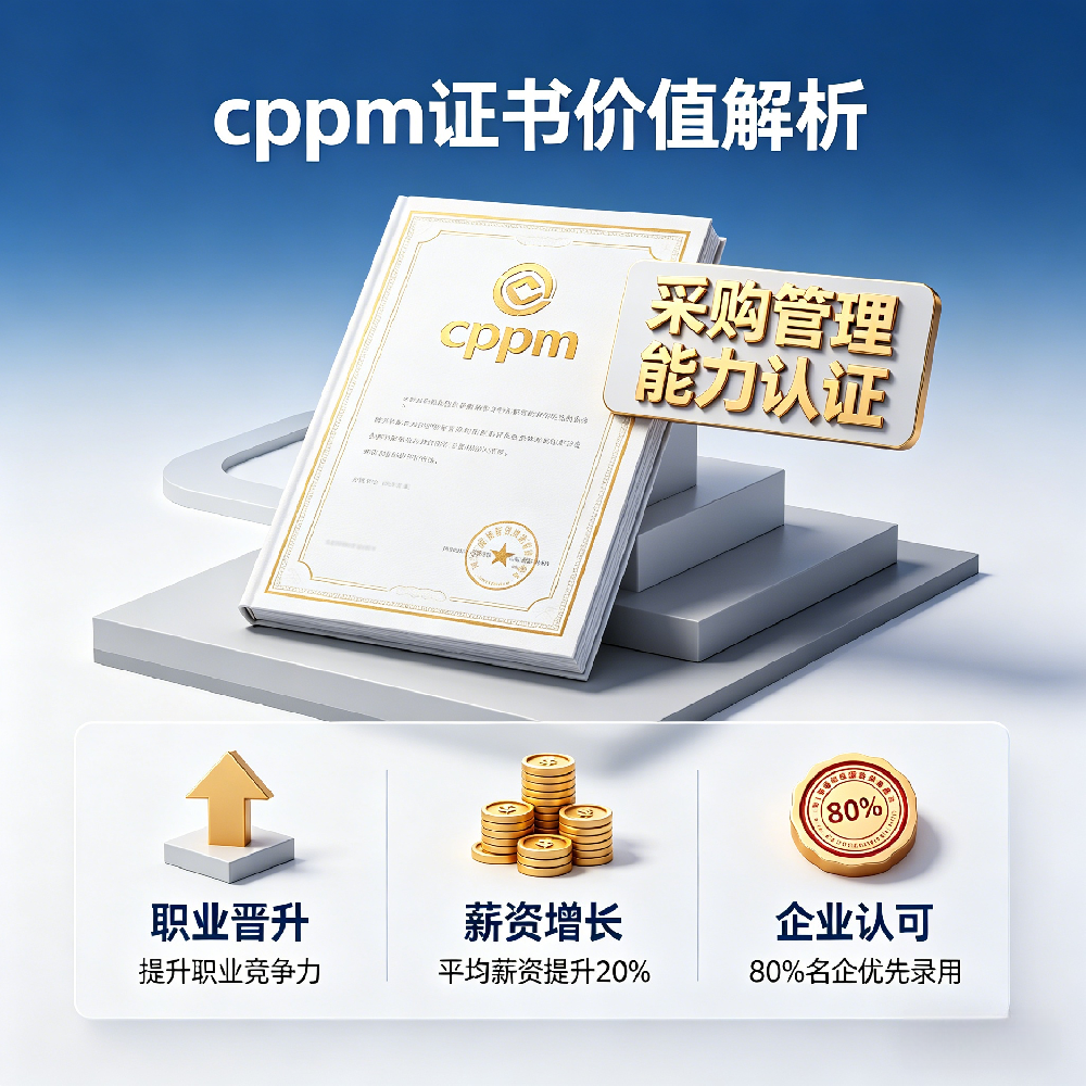 中供国培北京总部｜2026年CPPM注册职业采购经理认证最新资讯