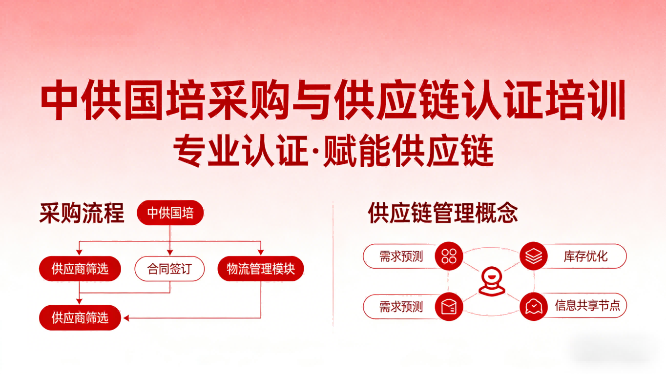 CPPM讲师马盛宴深度解析：中供国培如何赋能采购职业进阶