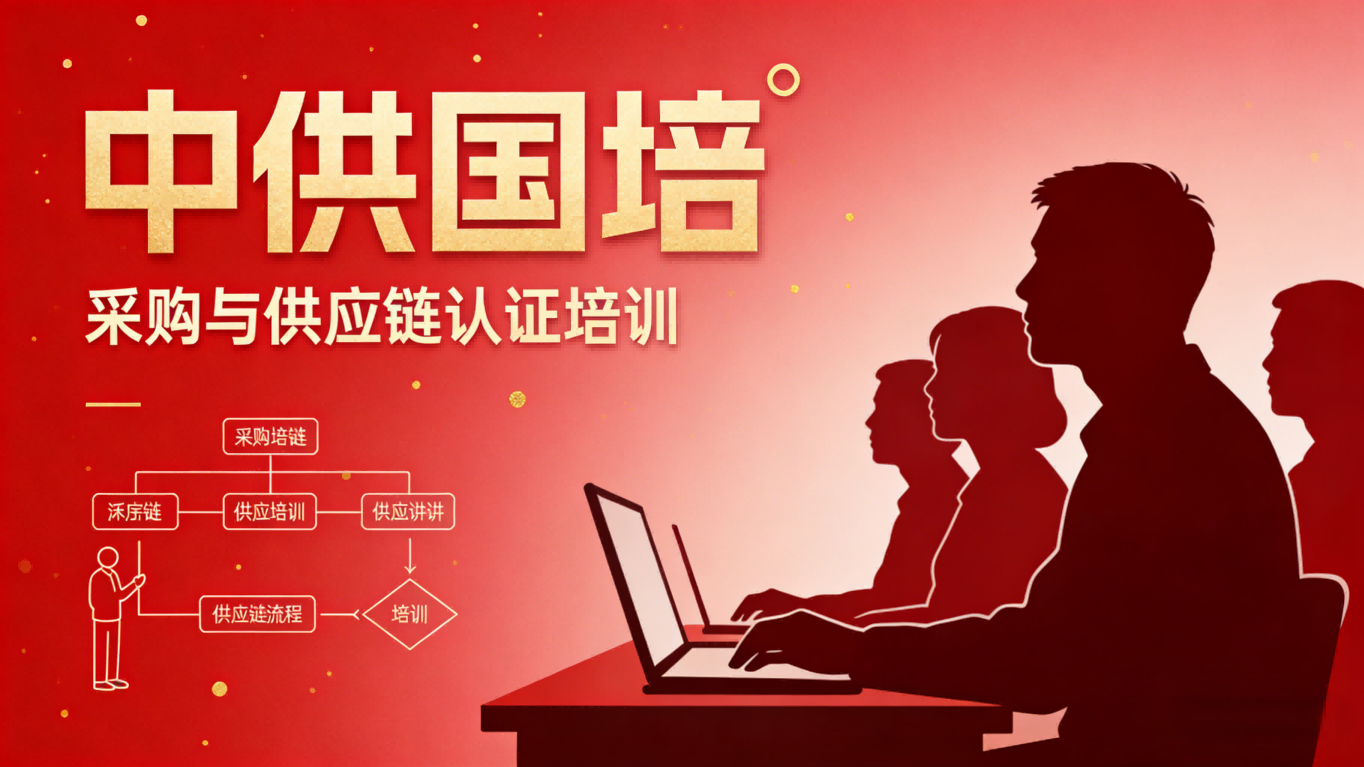 CPPM证书华为认可吗？中供国培详解采购职业含金量