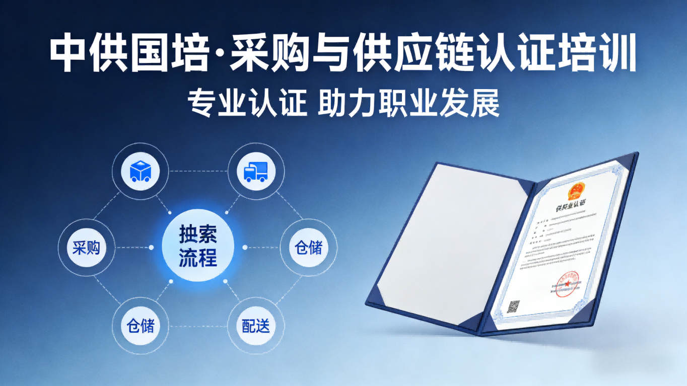 吉林报考CPPM证书常见问题答疑丨中供国培专业解读